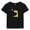 Black, variant on Generic toddler t shirts 3t Summer Toddler Boys Girls Short Sleeve Cartoon Prints Casual Tops For Kids Clothes