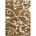 thumbnail image 2 of SAFAVIEH Soho Milan Abstract Wool Area Rug, Brown/Multi, 3'6" x 5'6", 2 of 10