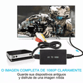 thumbnail image 3 of Convertidor Av A Hdmi, Adaptador Compuesto Negro, 3 of 5
