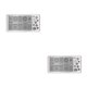 thumbnail image 4 of sweethay 1pc 16 Estilos Nail Stencils Nails Art Stamp Templates Plates para Gel Nail Polish Manicure Image Plate Type1 NO1 sweethay CBP003246, 4 of 5