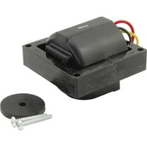 Allstar Performance ALL81207 Ignition Coil - Performance - E-Core - 0.300 ohm - Coil-in Cap - 48,000V - Black - Each