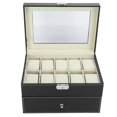 thumbnail image 4 of Caja de reloj, caja de almacenamiento de reloj, soporte de reloj de joyería para gafas de sol, anillo de viaje para hombres y mujeres Unbranded 1510200039811, 4 of 8