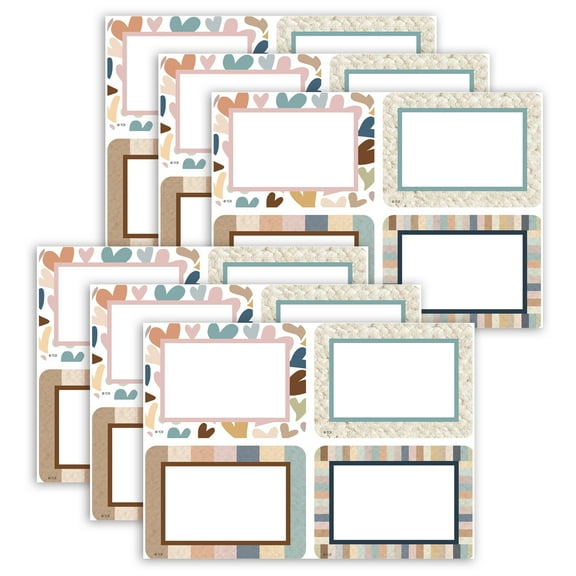Teacher Created Resources Everyone is Welcome Name Tags/Labels, 36 Per Pack, 6 Packs