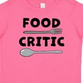thumbnail image 4 of Inktastic Food Critic with Fork and Spoon Boys or Girls Baby T-Shirt, 4 of 5