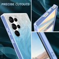thumbnail image 4 of Dteck Built-in Screen Protector Case for Samsung Galaxy S24 Ultra,Compatible with Mag-Safe Slim TPU+PC Full-Body Stylish Shockproof Protective Cover,Blue, 4 of 7