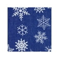 thumbnail image 3 of CTM Snowflake Patterned Holiday Bandana, 3 of 3