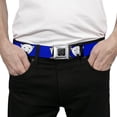 thumbnail image 3 of Buckle-Down Belt, Seatbelt Buckle Belt, Polar Bear Mustache Royal, 30 to 44 Inches, 3 of 9