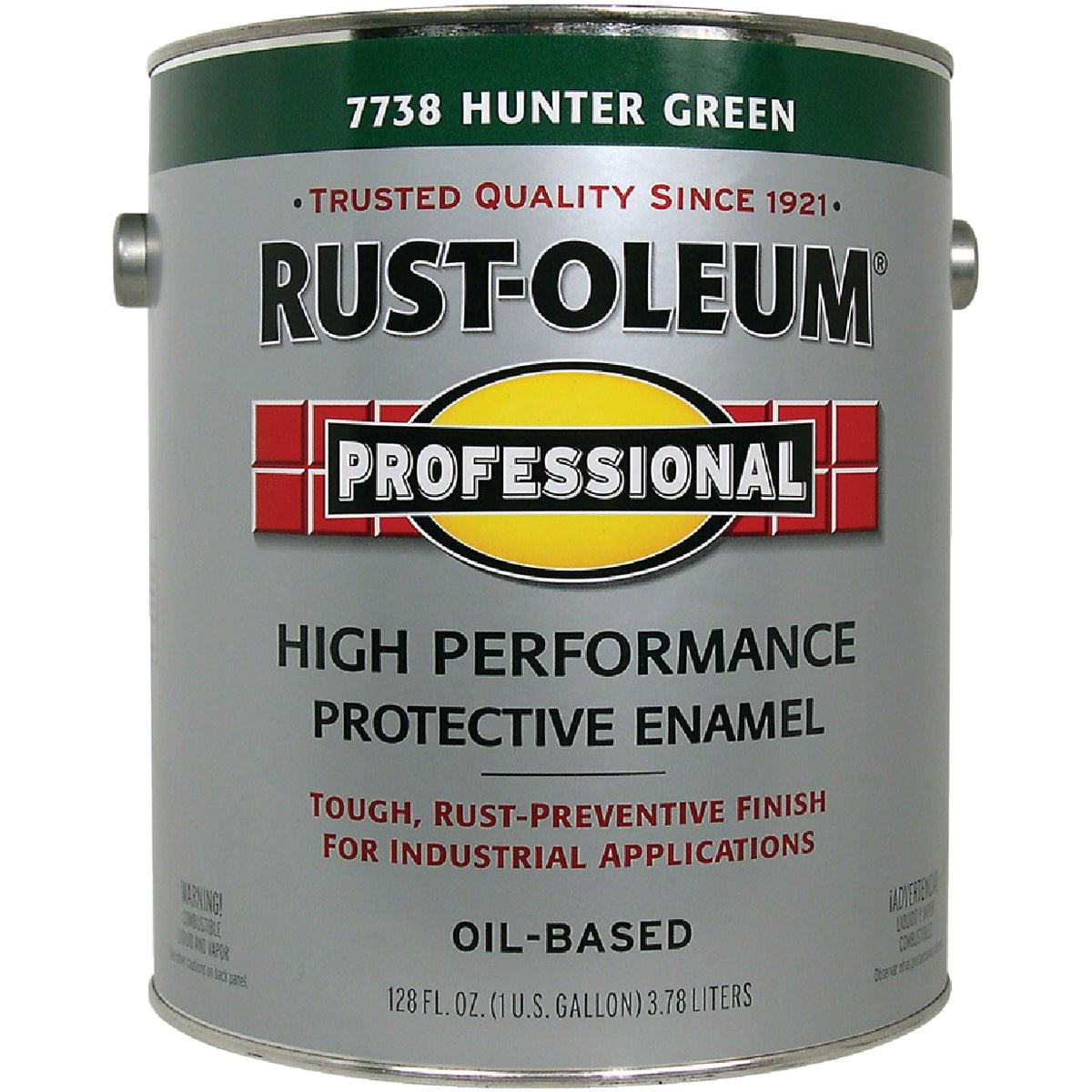 Rust-Oleum Professional Indoor and Outdoor Gloss Hunter Green Protective Paint 1 gal