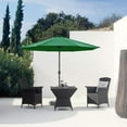 thumbnail image 3 of Vineego 9 FT Market Patio Umbrella Outdoor Straight Umbrella with Tilt Adjustable,Green, 3 of 8