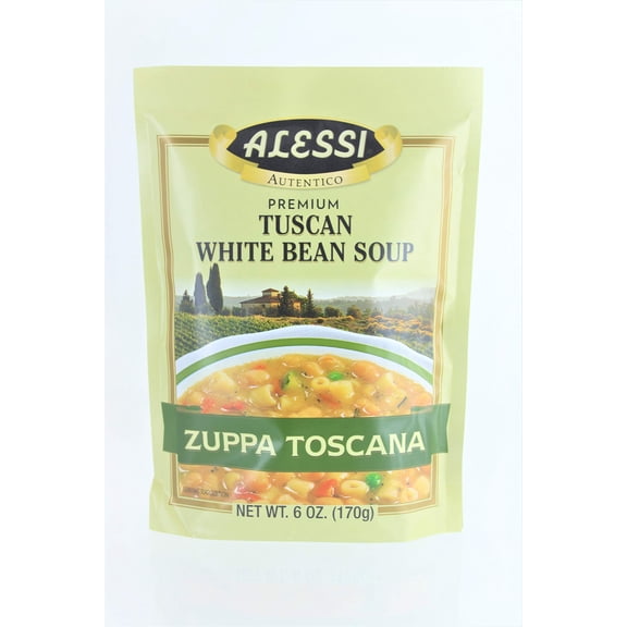 Alessi Zuppa Toscana Tuscan White Bean Soup - 6 Oz