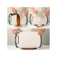 thumbnail image 5 of Juego de 3 tablas de cortar, tabla de cortar con asas antideslizantes, tablas de cortar de plástico de paja de trigo, tabla de cortar de cocina para carne, verduras, pan y frutas, oferta del,26024627, 5 of 5