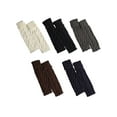 thumbnail image 2 of LAVA 5 Pairs Leg Warmer for Women Fashion Knitted Crochet Long Boot Socks Knee High Cable Knit Thermal Winter Sleeve, 2 of 11