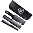 thumbnail image 3 of Hair Styling & Barber Shears Professional 7" Scissor Close Shave Shaving Razor, 3 of 3