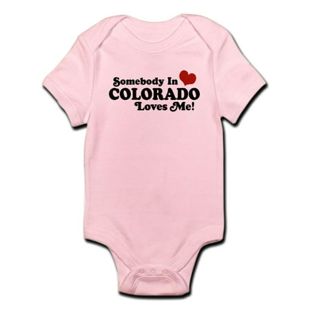 

CafePress - Somebody In Colorado Loves Me Infant Bodysuit - Baby Light Bodysuit