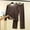 Coffee, variant on Dgankt Pajamas for Women Set Fashion Warm Casual Solid Color Round-Neck Home Clothes Pajama Set,Size M-2XL