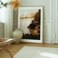 thumbnail image 6 of Jenner Beach Sunset - Jenner California Photography Coastal Beach House Seascape Landscape Sunset Ocean Scenic Oak Framed Wall Art Print 9 x 12 inches, 6 of 12