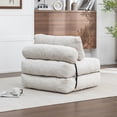thumbnail image 5 of LiviNest Space Saving Sofa Bed: 2-in-1 Convertible Sleeper Chair - 34.7" Compact Sofa to 68.5" Single Bed for Small Apartments & Guest Rooms - Portable Foldable Floor Lounge with Pillow & Back Suppor, 5 of 6