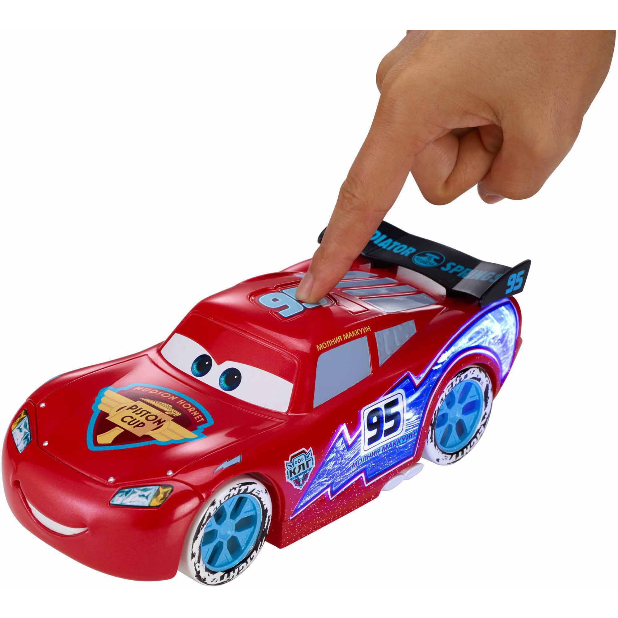 lightning mcqueen ride on car walmart