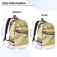 thumbnail image 2 of Disketp We Live for Adventure Mochila de Lona Estampada, Mochila Escolar de Viaje Ligera para Estudiantes y Portátil-Small, 2 of 5