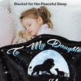 thumbnail image 4 of Daughter Blanket,Daughter Gifts from Dad,to My Daughter Blankets,Birthday Gift for Girl Adult, Soft Throw Bedding for Christmas Thanksgiving Graduation, Ideas from Mother,,Lion Lion *, 4 of 7