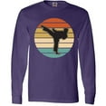 thumbnail image 3 of Inktastic Karate Martial Arts Silhouette Long Sleeve T-Shirt, 3 of 5