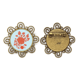 thumbnail image 1 of Red Flower Plant Rose Patron Broche de flores, regalo de joyería para mujeres y niñas Unbranded M, 1 of 3