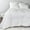 White, variant on AmeriDown Light Warmth Elite Down Comforter, Linen, King Size