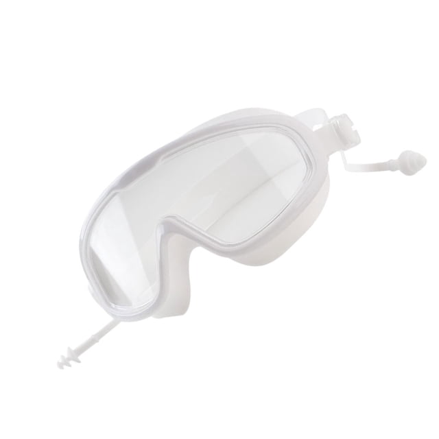Greeniant Gafas de natación con correa elástica, gafas de silicona, lentes HD impermeables, gafas portátiles, gafas de natación para competición Deportes acuáticos Blanco Greeniant OD023496-01