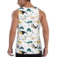 thumbnail image 3 of Xecao Cute Whale Men's Tank Top Workout Quick Dry Sleeveless Gym Jogging Muscle Shirts Summer Swim Beach Tops, 3 of 9