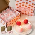 thumbnail image 1 of Fiudx Velas con Aroma a Fresa, Aroma Dulce y Refrescante, Cera de Soja Ecológica, Decoración Encantadora para El Hogar, Accesorios para Fotos, Regalos de Cumpleaños, Juego de 9 Piezas, Tamaño 14,5 X, 1 of 7