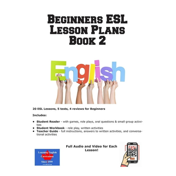 Beginners ESL Lesson Plans Book 2, (Paperback)