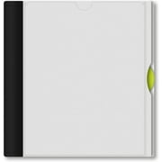 IQ+ iScholar 1-Subject Poly Cover Wirebound Notebook, College Ruled, 11 x 8.5 Inch Sheet Size, 100 Sheets, White