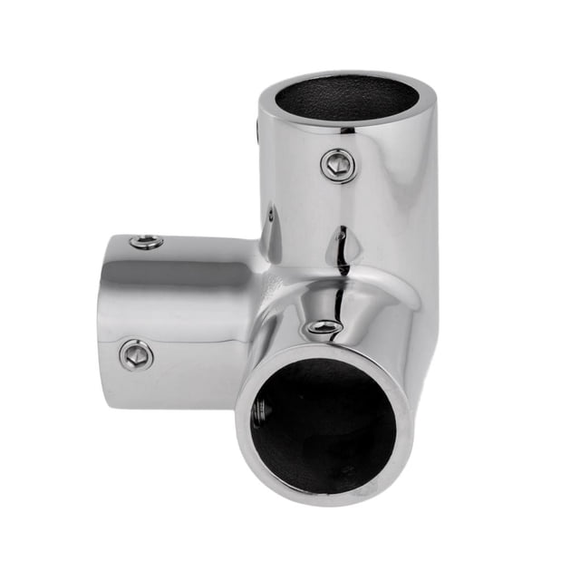Codo de Esquina de 3 Vías Baoblaze 1 '25 Mm Accesorio para Baranda Manual