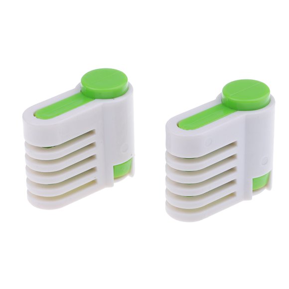 2 piezas DIY rebanador de pastel estratificación auxiliar rebanada tostado corte 5 capas nivedor rebanador herramienta de fijación de cocina Macarena Rebanador de pastel