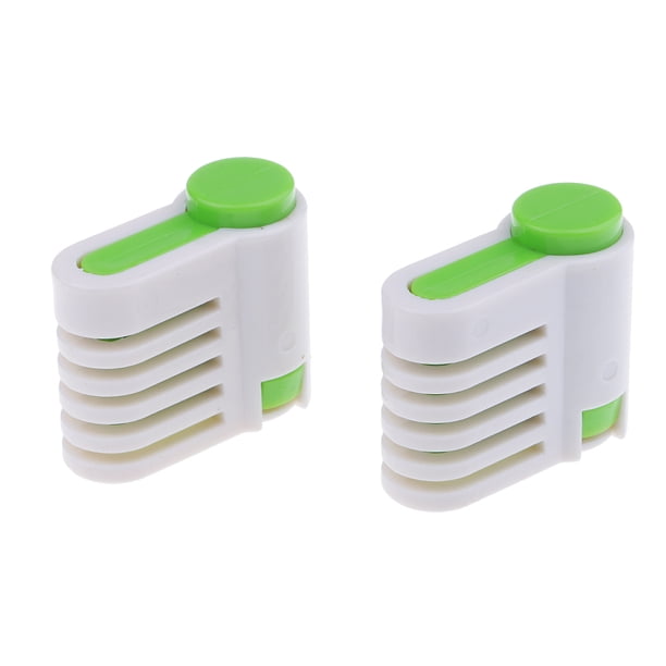2 piezas DIY rebanador de pastel estratificación auxiliar rebanada tostado corte 5 capas nivedor rebanador herramienta de fijación de cocina Macarena Rebanador de pastel