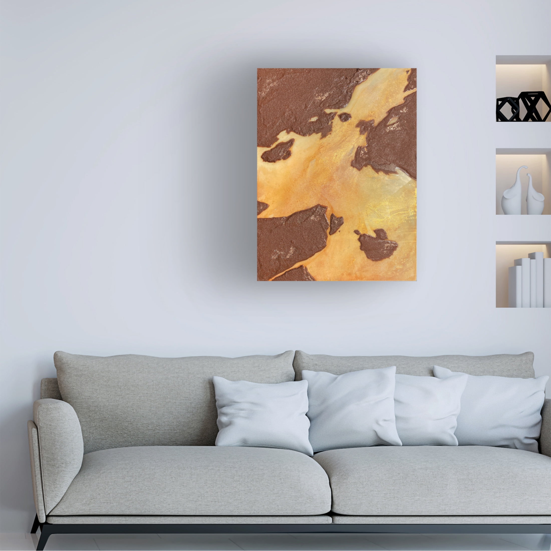 Trademark Fine Art Alyson Storms Desert Canyon Canvas Wall Art