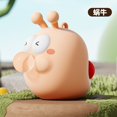 thumbnail image 4 of Hot-selling new stress-relieving toy: Kapibala sheep, penguin, snail, frog blowing bubbles, squishy toy, about 8cm long. Penguin blowing bubbles., 4 of 4