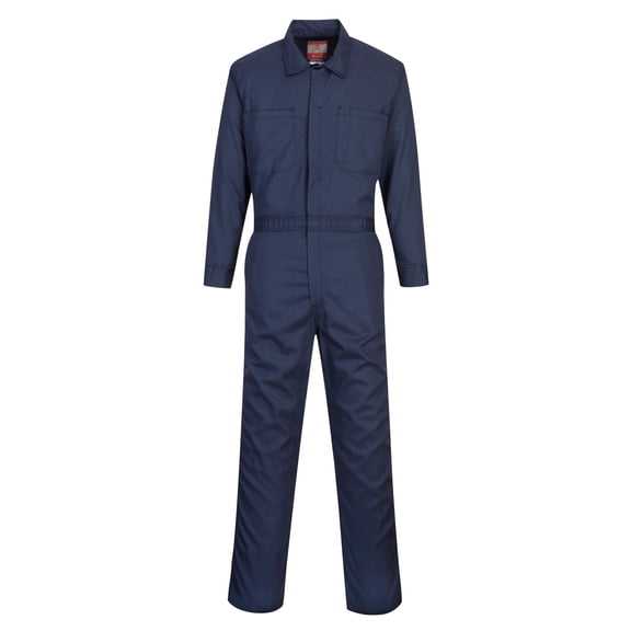 Portwest UFR87 Bizflame 88/12 Classic Flame Resistant Coverall Navy, X-Large