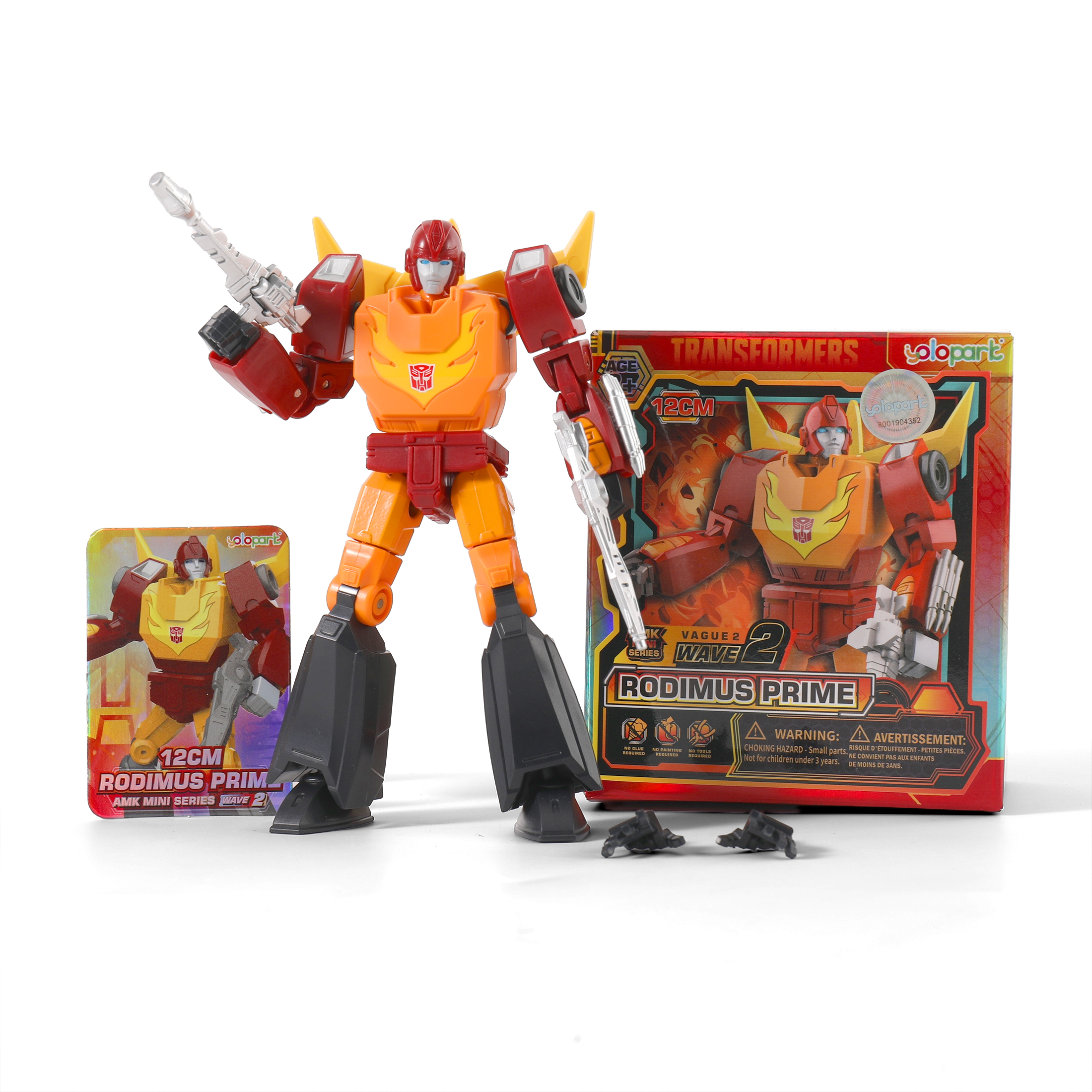 YOLOPARK Transformers Toys, Transformers G1 Action Figures Toy, Mini Autobot Series Model Kit Toys for Kids Age 8+,4.33"