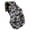 Black and white, variant on 60 x 96 in. Feather Faux Fur Luxury Throw Blanket, Black & White