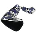 thumbnail image 5 of Golf Head Cover Putter Cover Protector Camouflage Pattern Soft PU, 5 of 6