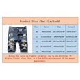thumbnail image 3 of PEASKJP Mens Jean Shorts Slim Fit Stretch Short Pants,Blue 32, 3 of 5