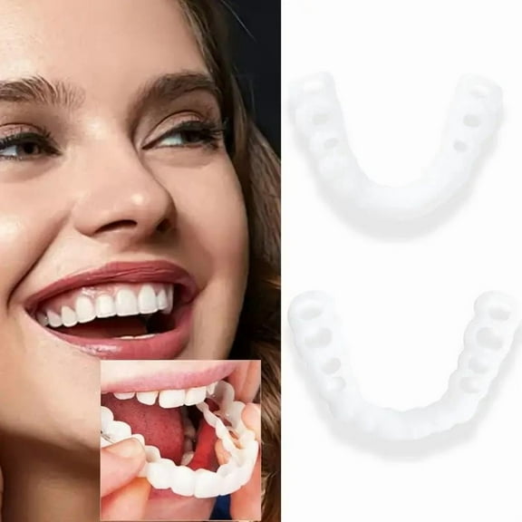 Silicone Orthodontic Mouthguards - Adjustable Teeth Aligners for Men & Women - Comfortable Dental Alignment - Christmas Gift Two boxes for upper and lower teeth