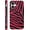 Red Black, variant on for iPhone 13 / iPhone 14 Case Zebra Leopard Print, Cute Aesthetic Zebra Cheetah Phone Case, Luxury Trendy Animal Hibiscus Design, Slim Shockproof Stripe Glossy Protective Cover for Women Girl