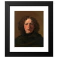 thumbnail image 2 of Friedrich von Amerling 12x14 Black Modern Framed Museum Art Print Titled - Hans Gasser, Sculptor (1839), 2 of 5