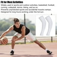 thumbnail image 3 of Unique Bargains 1 Pair Reduce Joint Pain Arm Elbow Compression Sleeve XL Size White, 3 of 6