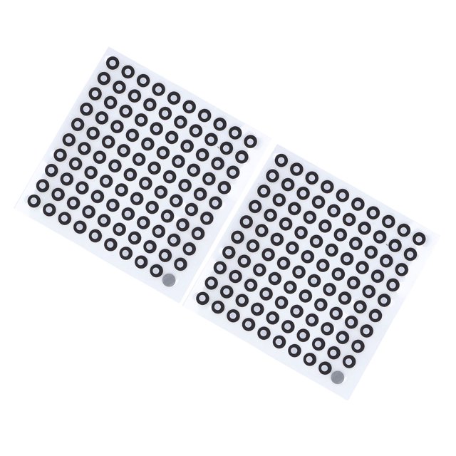 Points 10 Sheets 3D Scanning Marker Dots Diffuse Reflection Reference Points Optical Tracking Locating Stickers 3mm ID 6mm OD