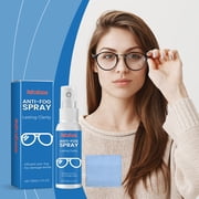 VBXOAE Multi Purpose Eyeglass Cleaner Spray Streak Free,Scratch Resistant,Water Repellent Solution for All Lens Types with Defogger and Cleaning Cloth