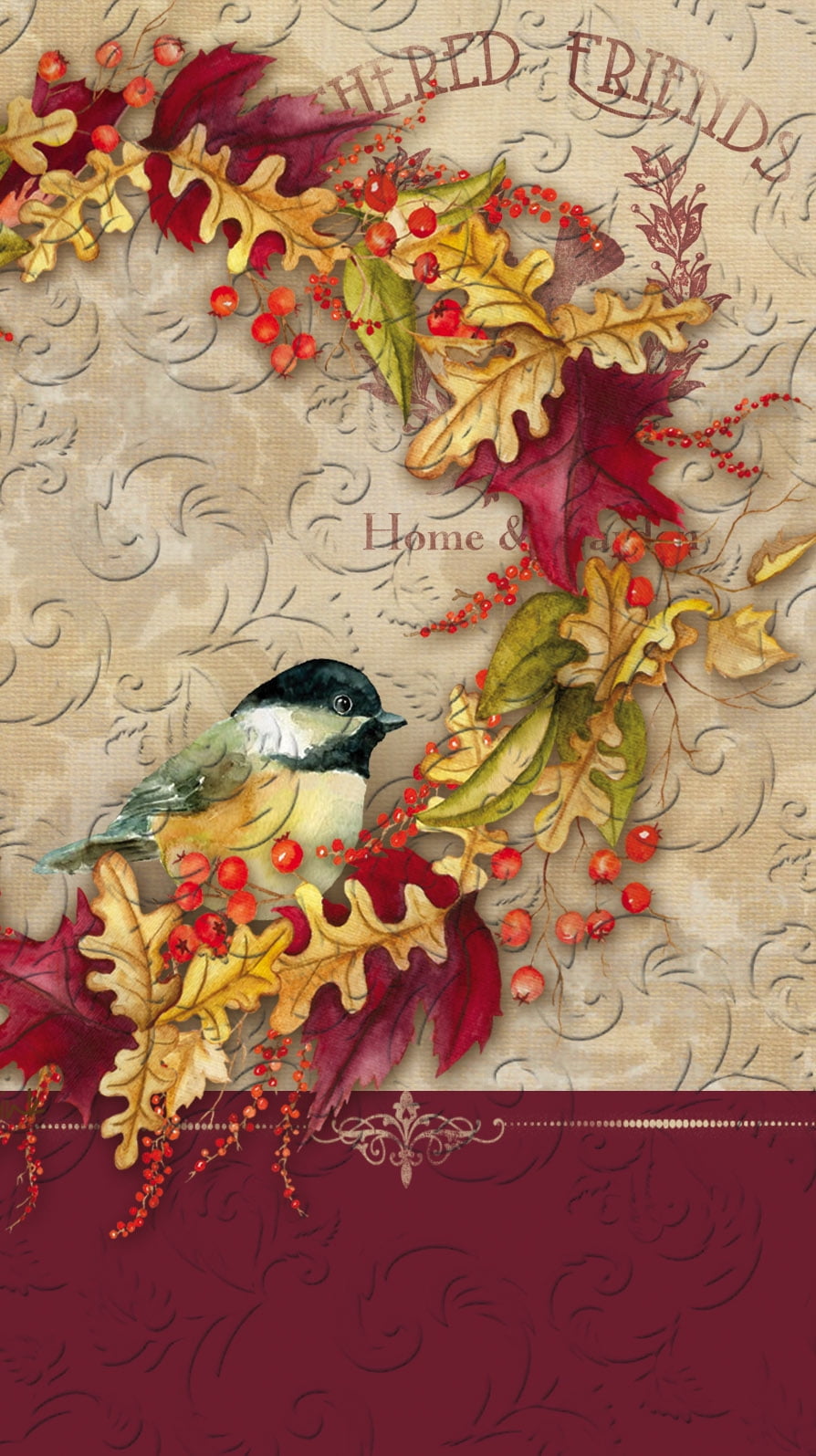 15 count Evergreen Enterprises Inc. Cypress Home Watercolor Floral Embossed Paper Guest Towel 15 count Evergreen Enterprises Inc. Cypress Home Watercolor Floral Embossed Paper Guest Towel