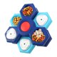 thumbnail image 2 of Comedero interactivo para perros con forma de rompecabezas, de múltiples capas, giratorio, con forma de rompecabezas, para entrenamiento de inteligencia, bandeja de comida para perros con comedero, 2 of 4